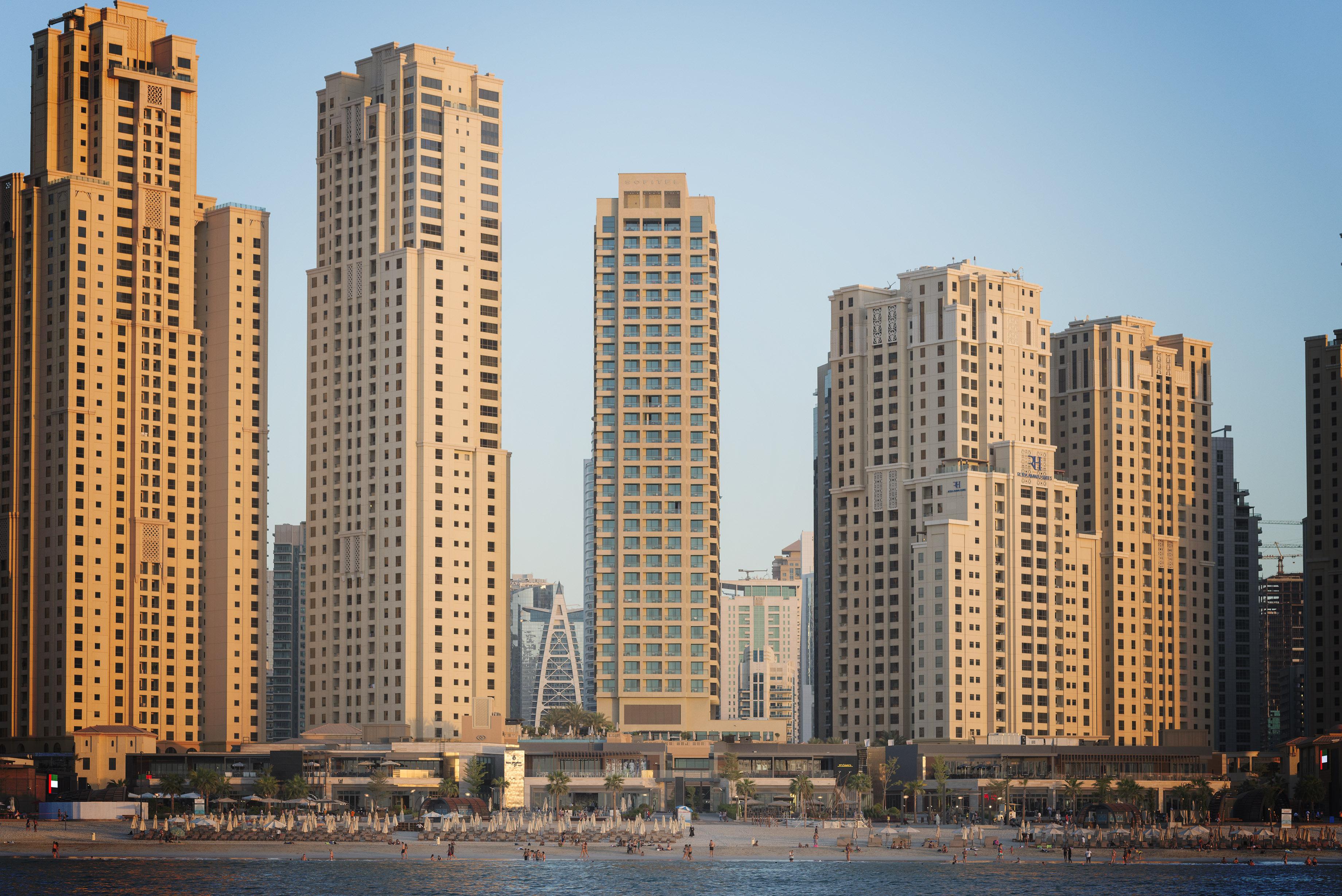 Отель Sofitel Dubai Jumeirah Beach Экстерьер фото