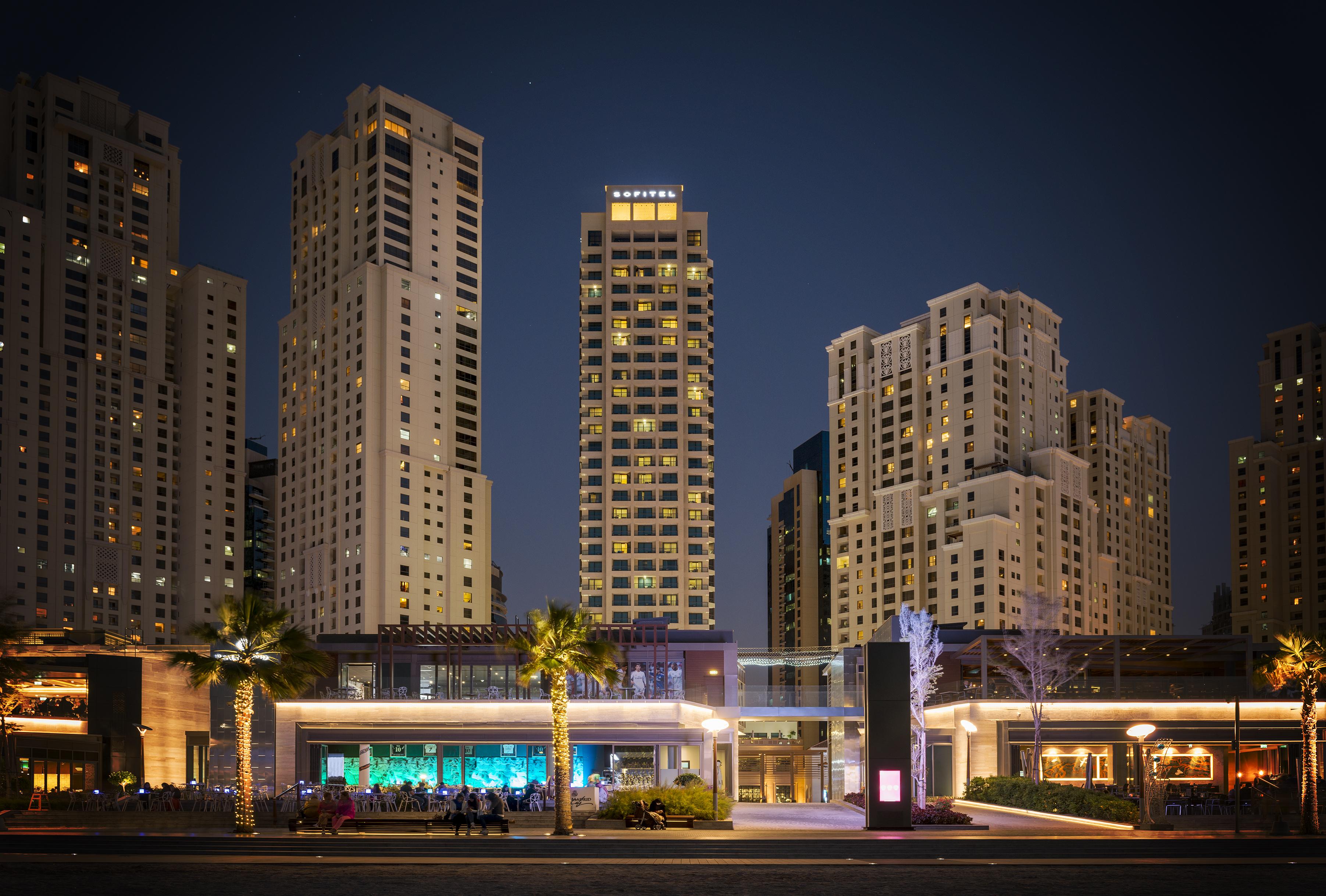 Отель Sofitel Dubai Jumeirah Beach Экстерьер фото